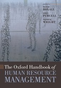 Enlarge image Cover: The Oxford Handbook of Human Resource Management - OUP eBook