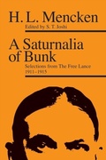 Cover: A Saturnalia of Bunk - Ohio University Press