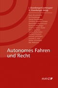 Cover: Autonomes Fahren und Recht - Manz