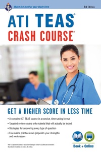 Enlarge image Cover: ATI TEAS Crash Course(R) Book + Online - Research & Education Association