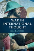 Cover: War in International Thought - Cambridge University Press
