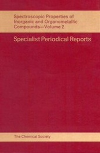 Abbildung von: Spectroscopic Properties of Inorganic and Organometallic Compounds - Royal Society of Chemistry