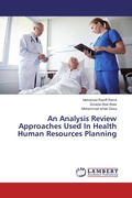Cover: An Analysis Review Approaches Used In Health Human Resources Planning - LAP Lambert Academic Publishing