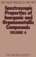 Abbildung von: Spectroscopic Properties of Inorganic and Organometallic Compounds - Royal Society of Chemistry