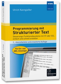 Enlarge image Cover: Programmierung mit Strukturierter Text - VDE Verlag