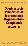 Cover: Spectroscopic Properties of Inorganic and Organometallic Compounds - Royal Society of Chemistry