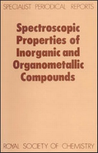 Abbildung von: Spectroscopic Properties of Inorganic and Organometallic Compounds - Royal Society of Chemistry