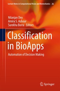 Enlarge image Cover: Classification in BioApps - Springer