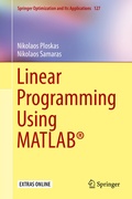 Cover: Linear Programming Using MATLAB&reg; - Springer
