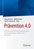 Cover: Pr&auml;vention 4.0 - Springer