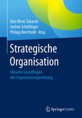 Cover: Strategische Organisation - Springer Gabler