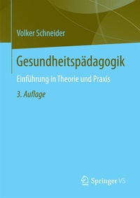 Abbildung von: Gesundheitspädagogik - Springer VS