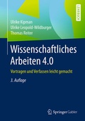 Cover: Wissenschaftliches Arbeiten 4.0 - Springer