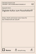 Cover: Digitale Kultur zum Pauschaltarif? - St&auml;mpfli Verlag AG