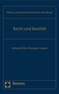 Cover: Recht und Realit&auml;t - Nomos