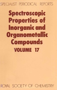 Abbildung von: Spectroscopic Properties of Inorganic and Organometallic Compounds - Royal Society of Chemistry