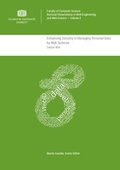 Cover: Enhancing Security in Managing Personal Data by Web Systems - Universit&auml;tsverlag Chemnitz