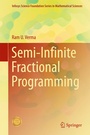 Cover: Semi-Infinite Fractional Programming - Springer