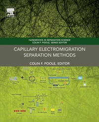 Enlarge image Cover: Capillary Electromigration Separation Methods - Elsevier