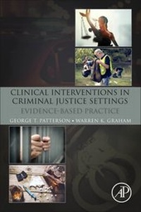 Enlarge image Cover: Clinical Interventions in Criminal Justice Settings - Academic Press