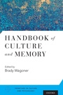Cover: Handbook of Culture and Memory - Oxford University Press Inc