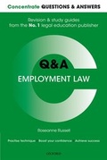 Cover: Concentrate Questions and Answers Employment Law - Oxford University Press