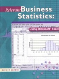 Enlarge image Cover: Relevant Business Statistics Using Excel with Data Disk : Package - Delmar Cengage Learning