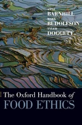 Cover: The Oxford Handbook of Food Ethics - Oxford University Press Inc