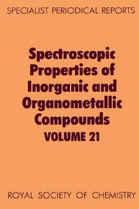 Abbildung von: Spectroscopic Properties of Inorganic and Organometallic Compounds - Royal Society of Chemistry