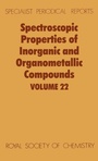 Cover: Spectroscopic Properties of Inorganic and Organometallic Compounds - Royal Society of Chemistry