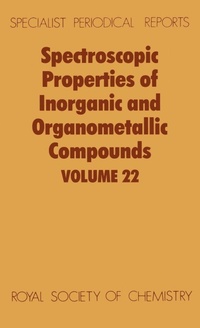 Enlarge image Cover: Spectroscopic Properties of Inorganic and Organometallic Compounds - Royal Society of Chemistry