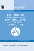 Cover: Economics of War and Peace - Emerald Publishing Limited