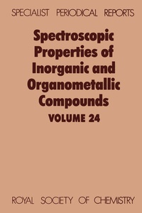 Abbildung von: Spectroscopic Properties of Inorganic and Organometallic Compounds - Royal Society of Chemistry