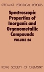 Cover: Spectroscopic Properties of Inorganic and Organometallic Compounds - Royal Society of Chemistry