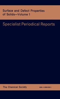 Enlarge image Cover: Surface and Defect Properties of Solids - Royal Society of Chemistry