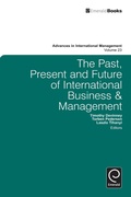 Cover: The Past, Present and Future of International Business and Management - Emerald Publishing Limited