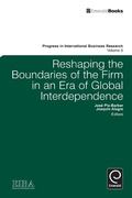 Cover: Reshaping the Boundaries of the Firm in an Era of Global Interdependence - Emerald Publishing Limited