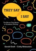Cover: They Say / I Say - WW Norton & Co
