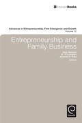 Cover: Entrepreneurship and Family Business - Emerald Publishing Limited