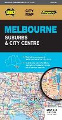 Abbildung von: Melbourne Suburbs & City Centre Map 318 8th ed - UBD Gregory's