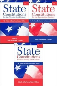 Enlarge image Cover: State Constitutions for the Twenty-first Century - State University of New York Press