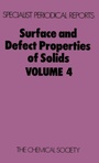 Cover: Surface and Defect Properties of Solids - Royal Society of Chemistry