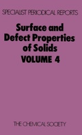 Cover: Surface and Defect Properties of Solids - Royal Society of Chemistry