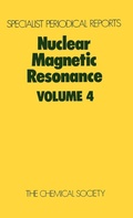 Cover: Nuclear Magnetic Resonance - Royal Society of Chemistry