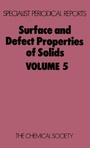 Cover: Surface and Defect Properties of Solids - Royal Society of Chemistry