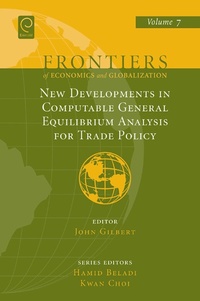 Enlarge image Cover: New Developments in Computable General Equilibrium Analysis for Trade Policy - Emerald Publishing Limited