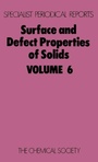Cover: Surface and Defect Properties of Solids - Royal Society of Chemistry