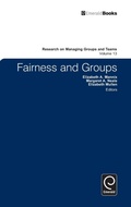 Cover: Fairness and Groups - Emerald Group Publishing Limited