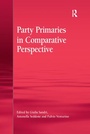 Cover: Party Primaries in Comparative Perspective - Routledge