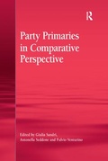 Cover: Party Primaries in Comparative Perspective - Routledge